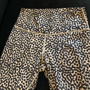 Lululemon animal print leggings